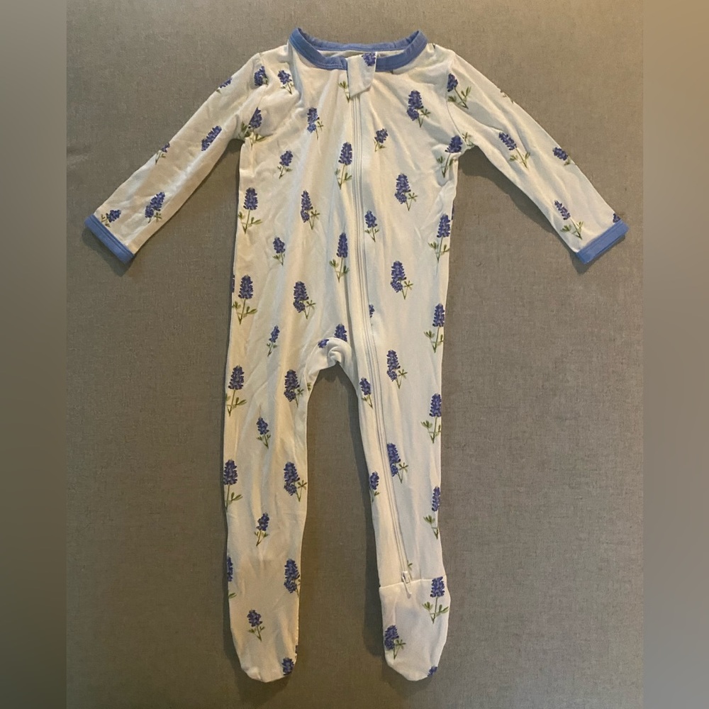 Kyte Baby Onesie in Periwinkle Bluebonnet